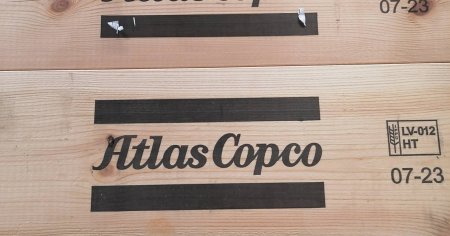 Atlas Copco - výroba v Antverpách